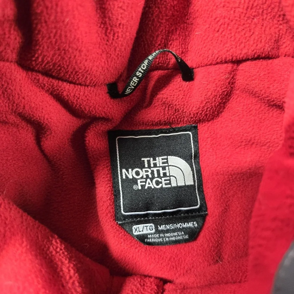 The North Face Jacket Mens XL Red Gray HyVent Insulated Parka Winter